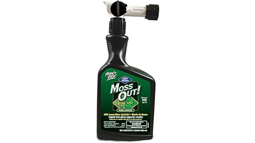 hose applicator moss control