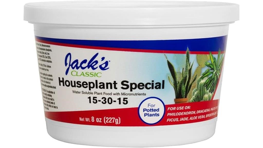 houseplant fertilizer water soluble