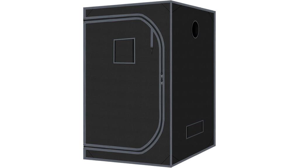 hydroponic grow tent dimensions