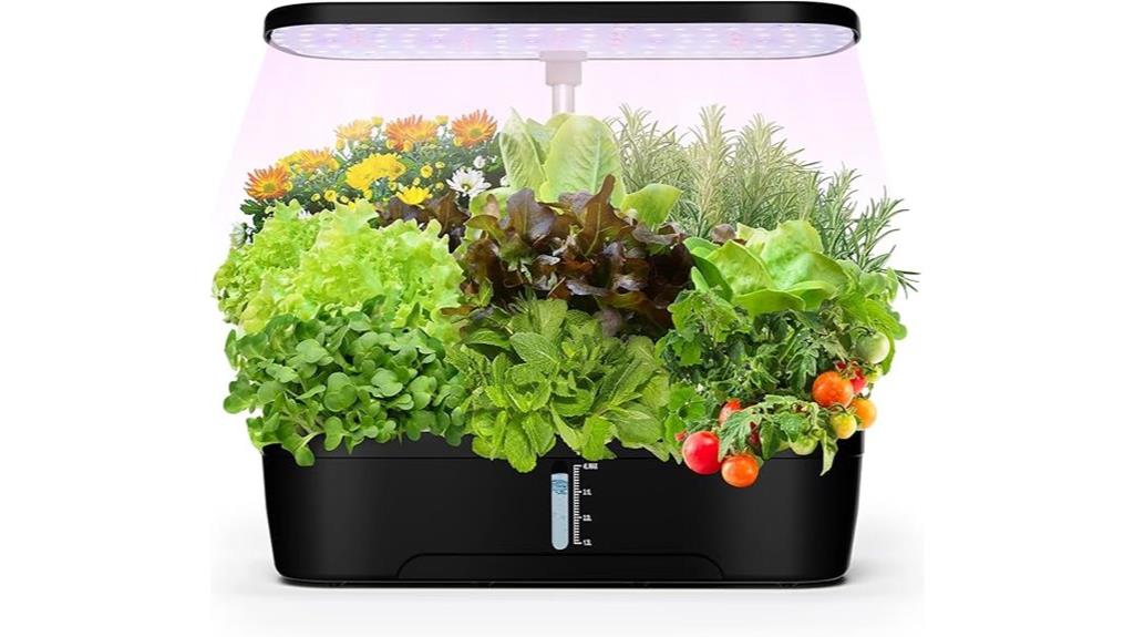hydroponic indoor plant system
