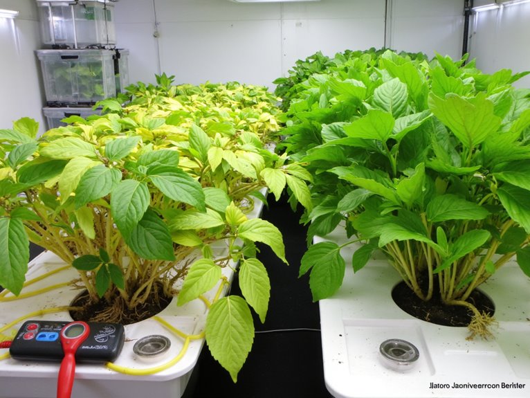 hydroponic nutrient correction methods