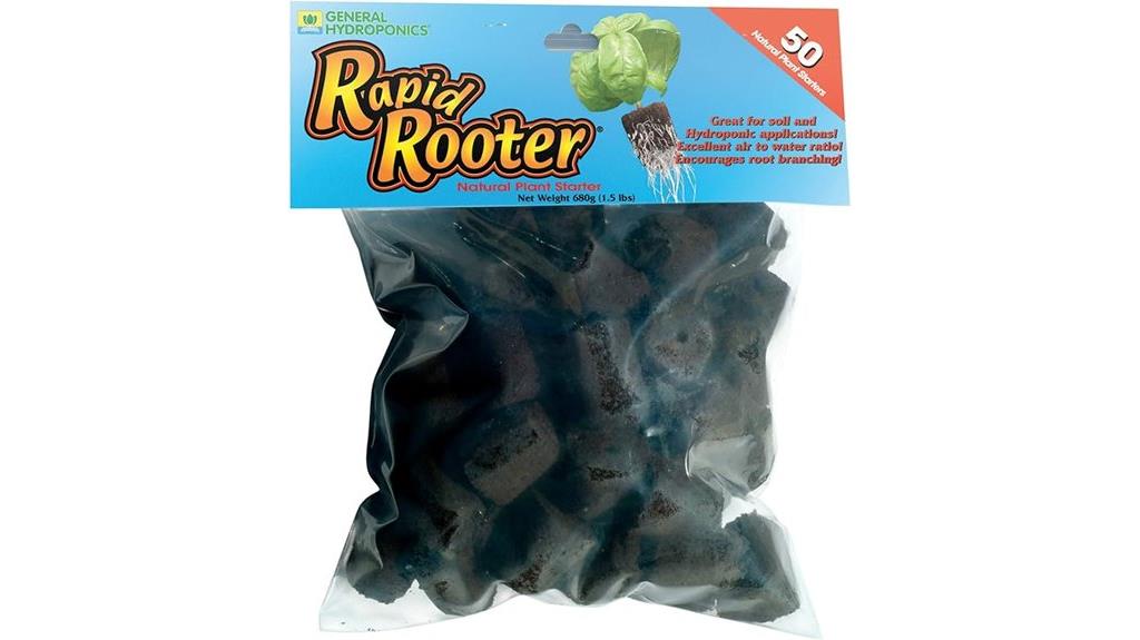 hydroponic plant starter plugs