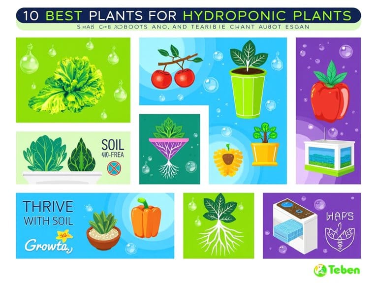 hydroponic thriving plant varieties
