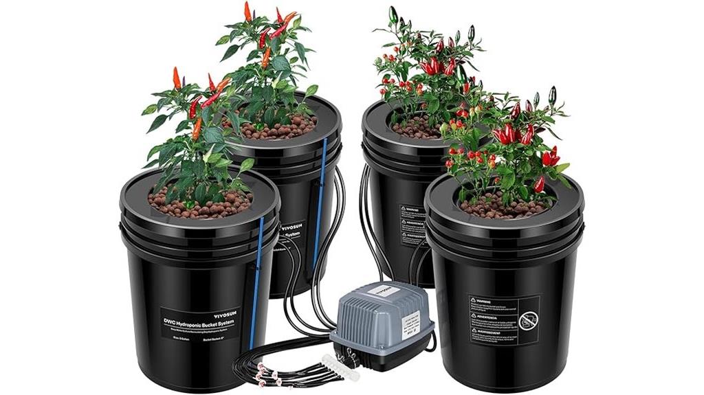 hydroponics grow system kit