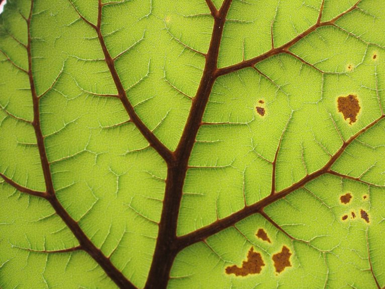 immobile nutrient deficiency symptoms