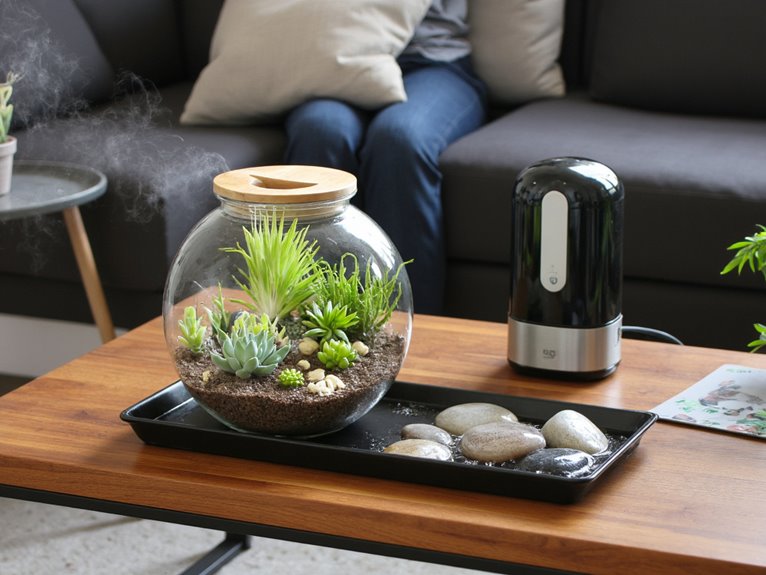 increase indoor garden humidity