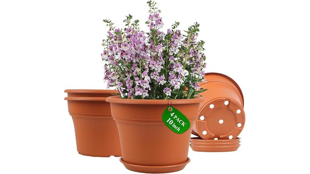 indoor flower pot set