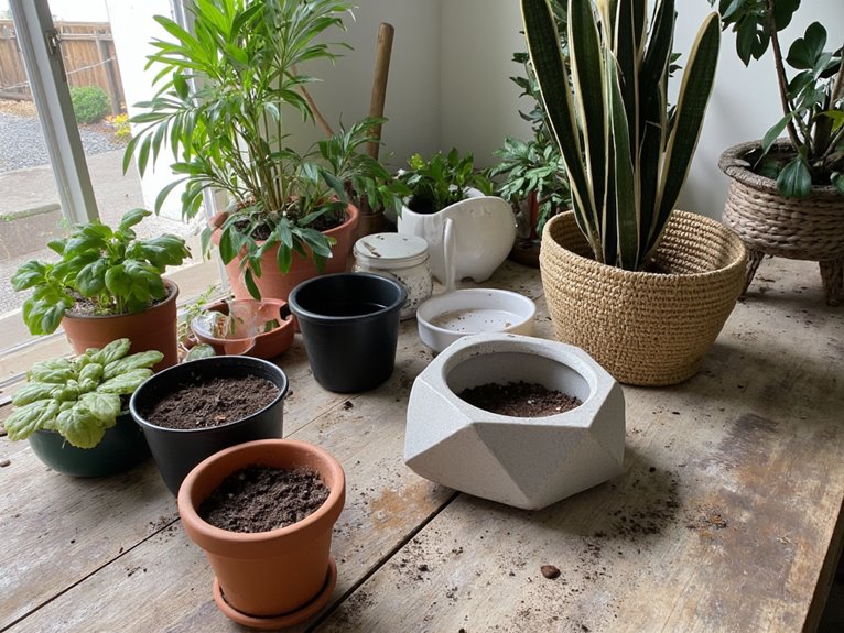 indoor gardening container essentials