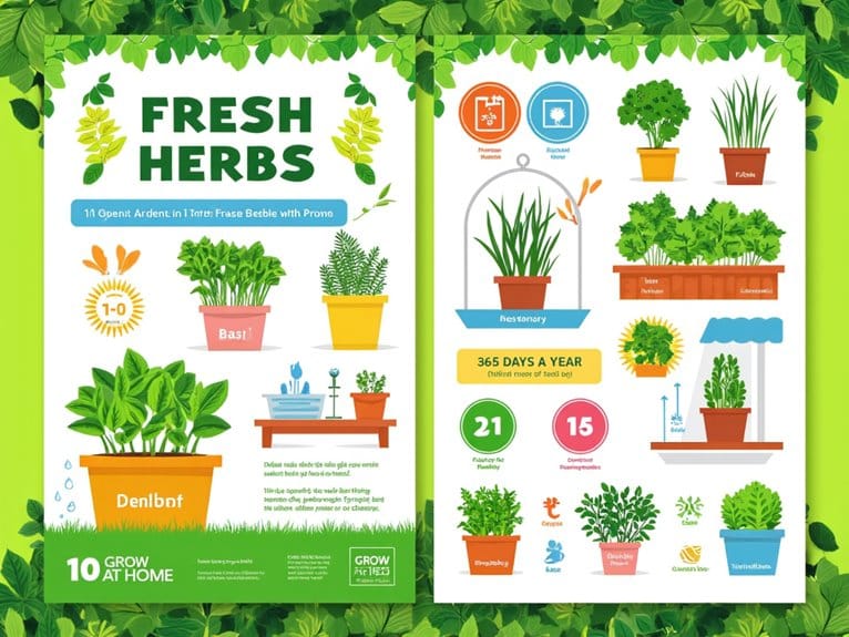 indoor herb garden options