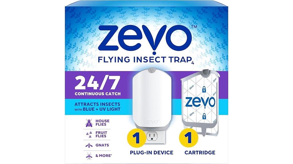 indoor insect trapping device
