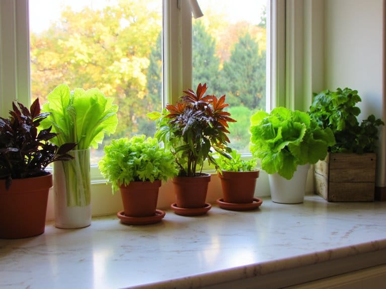 indoor lettuce growing containers