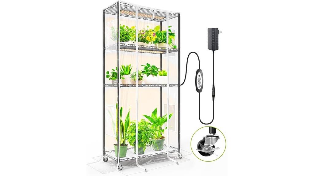indoor plant cultivation setup