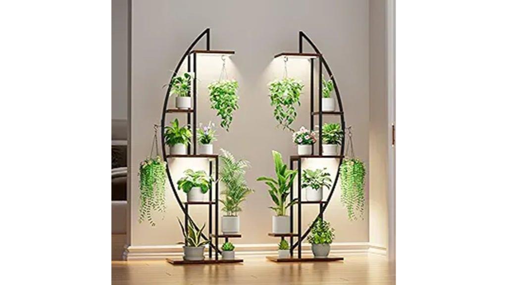 indoor plant display stand