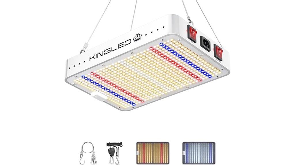 indoor plant grow lights