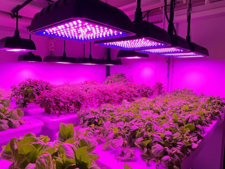 indoor plant grow lights