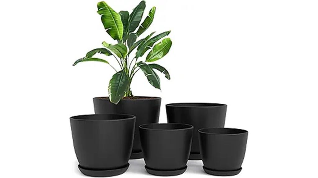 indoor plant pots set