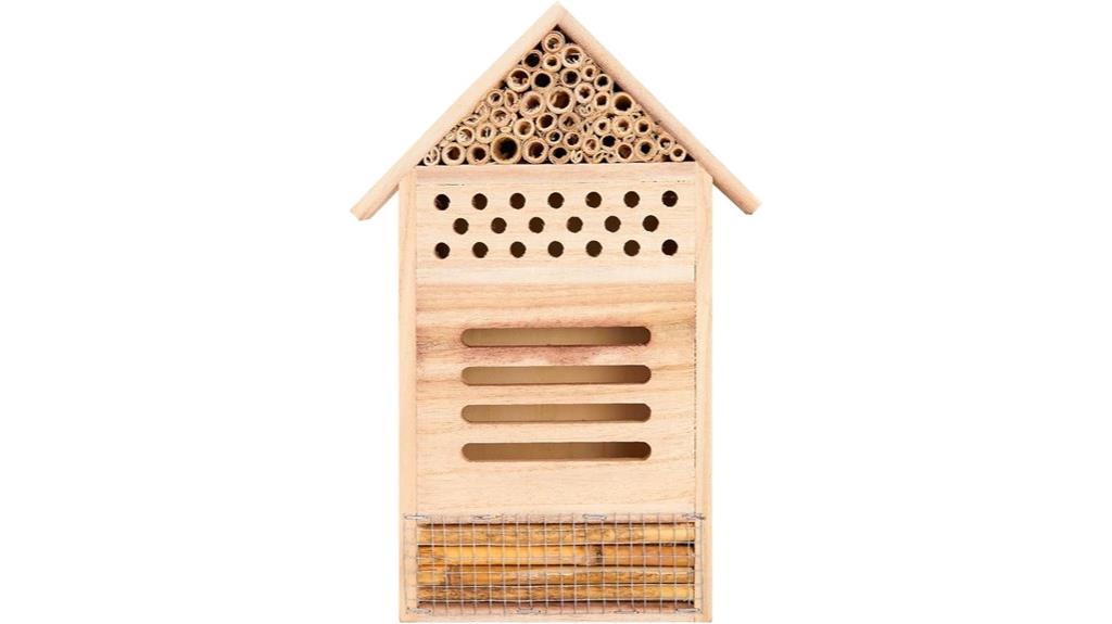 insect hotel for pollinators