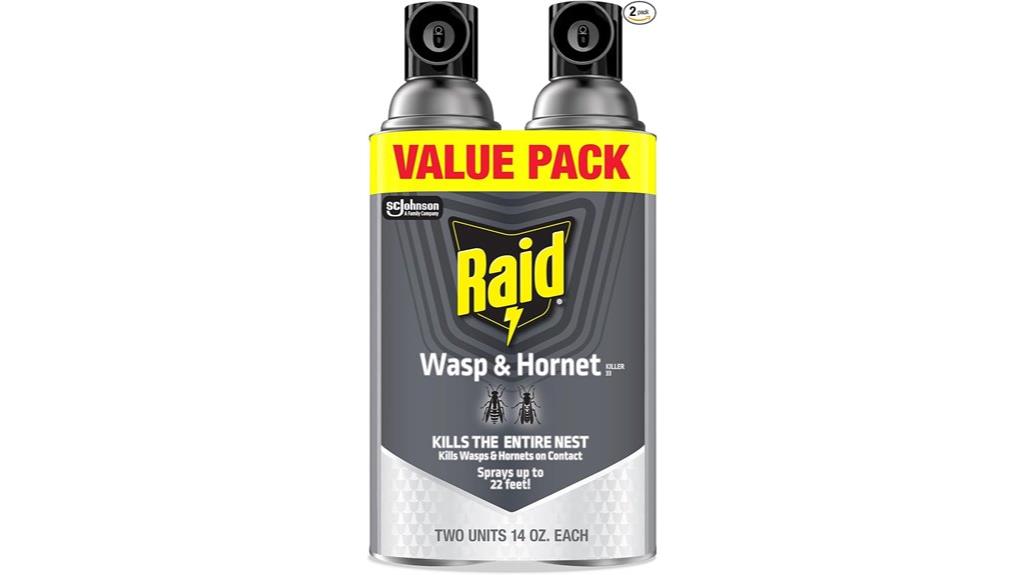 insect spray two cans
