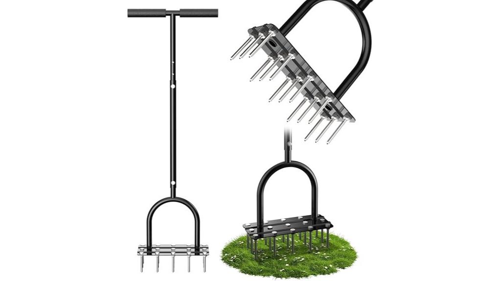 iron spike lawn aerator