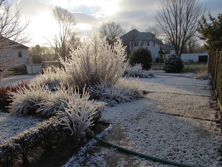 irrigation provides frost protection