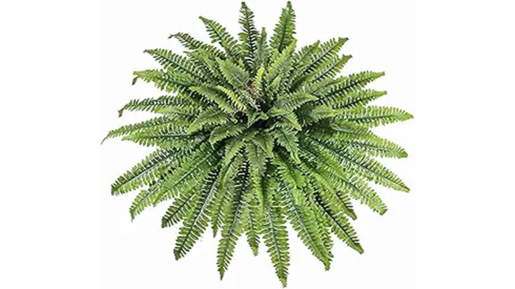 large artificial boston ferns