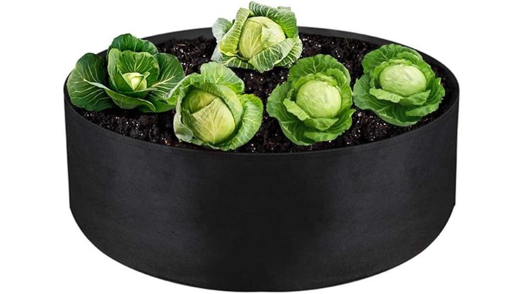 large fabric planter bag