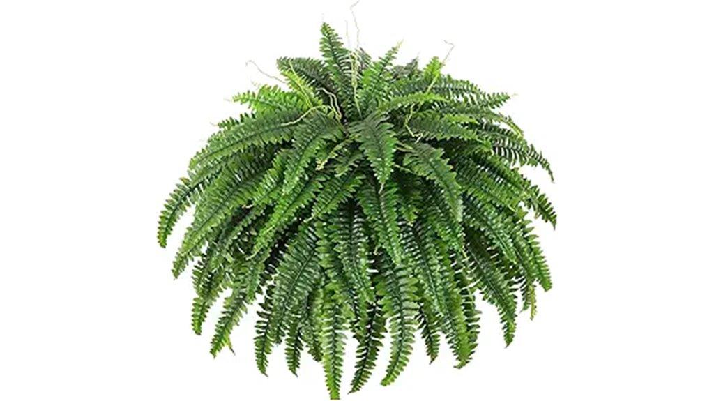 large faux boston fern