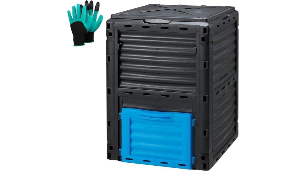 large outdoor compost bin