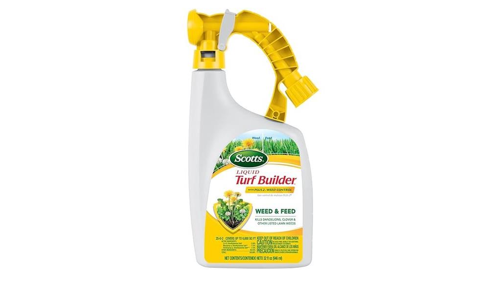 lawn fertilizer with weed control