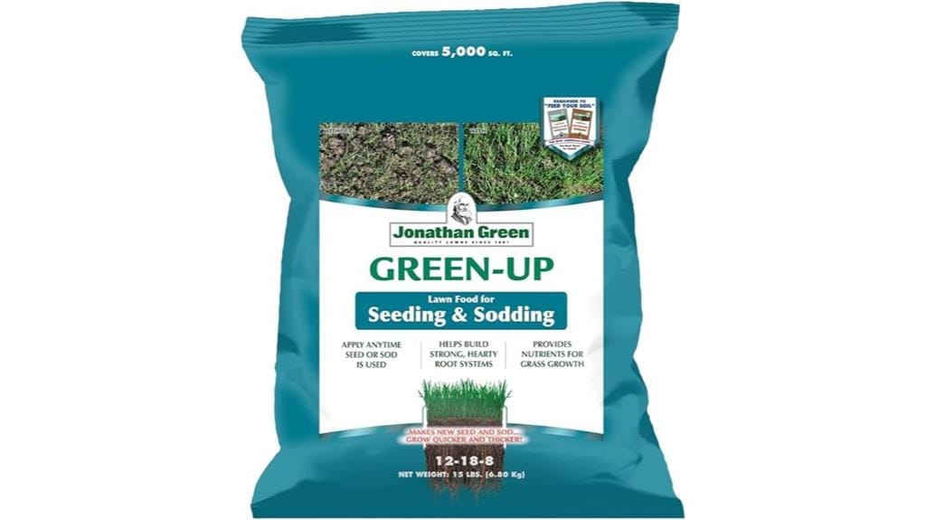 lawn food for seeding