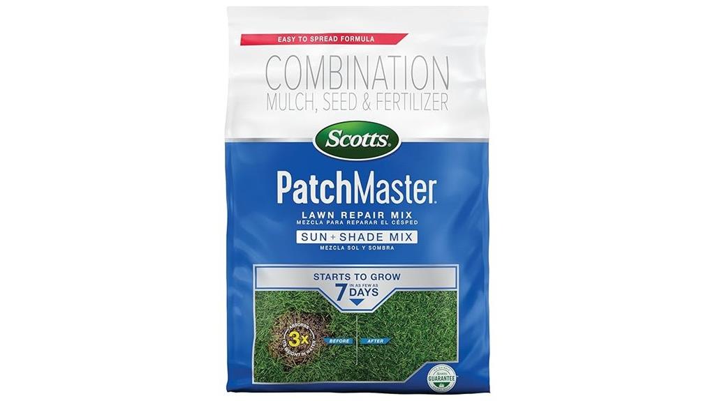 lawn repair mix for sunshade