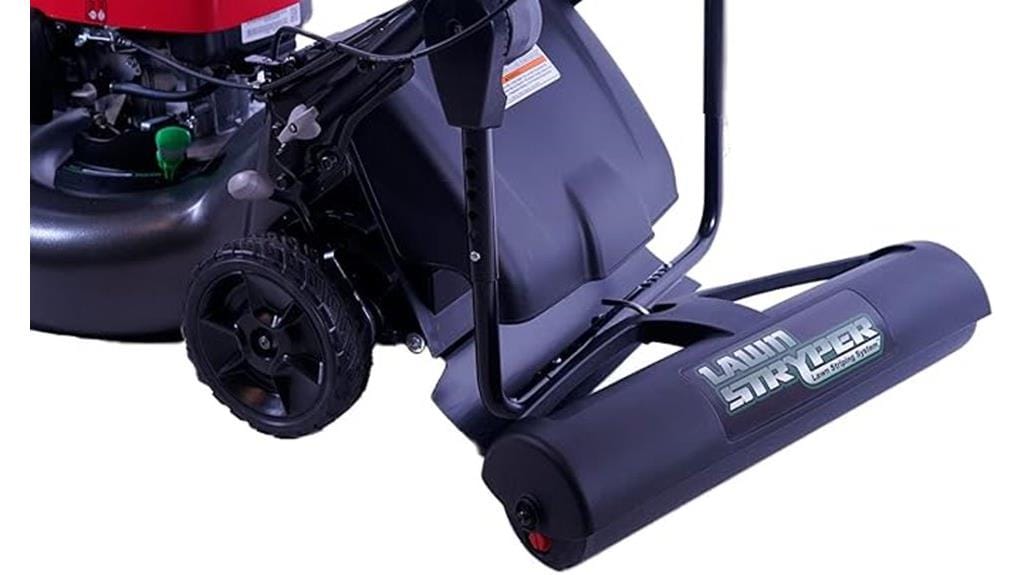 lawn striping system attachment