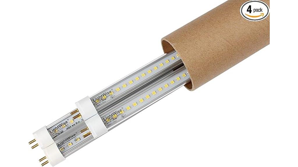 led grow tubes 4 pack