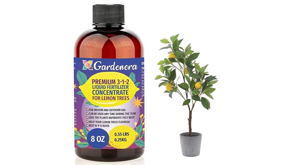 lemon tree plant fertilizer