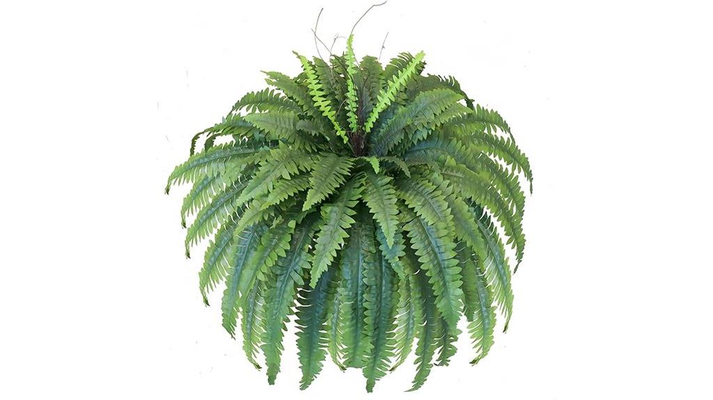 lifelike 51 inch artificial fern