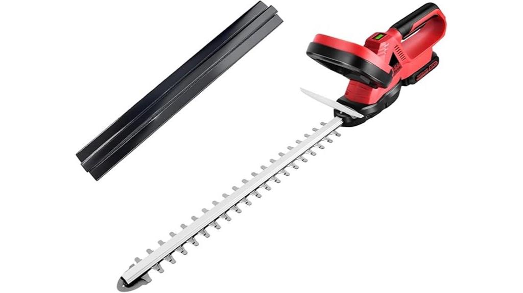 lightweight cordless hedge trimmer