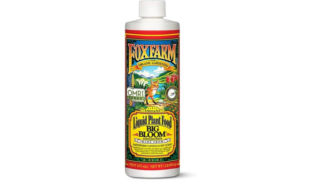 liquid fertilizer concentrate pint