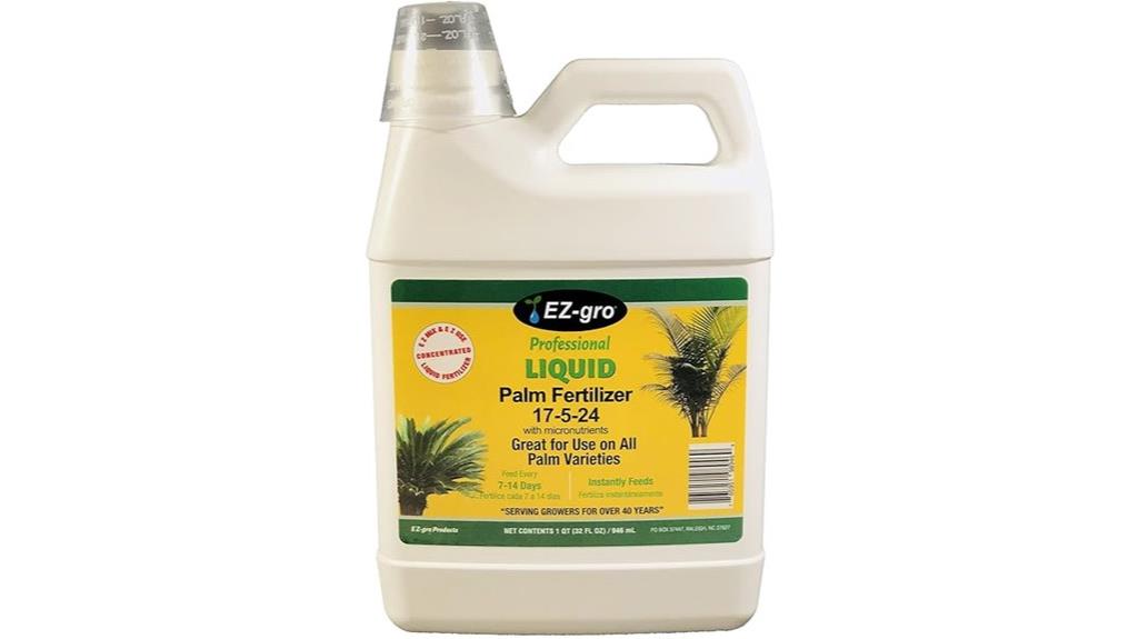 liquid fertilizer for palms