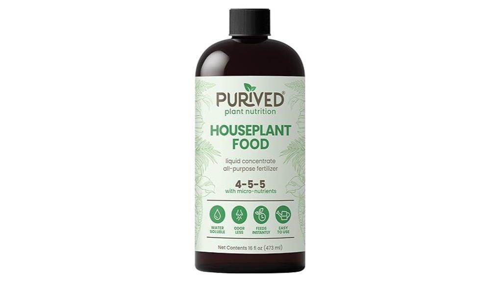 liquid fertilizer makes gallons