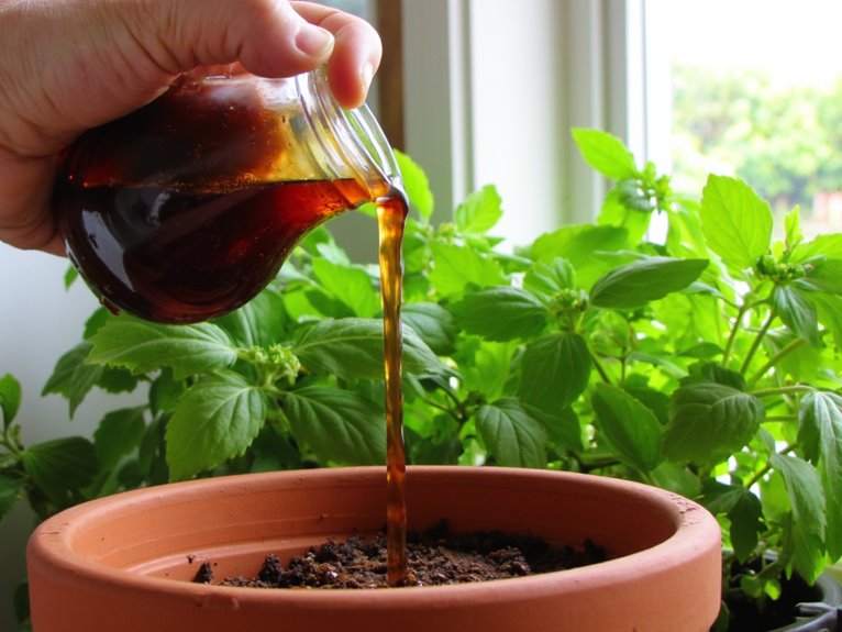 liquid organic fertilizer application