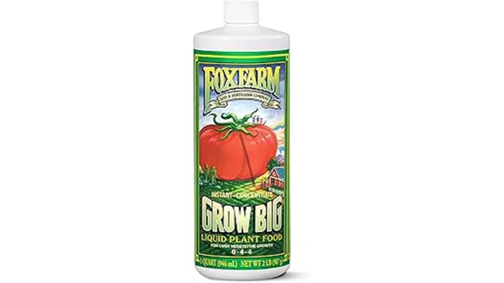 liquid plant food formula