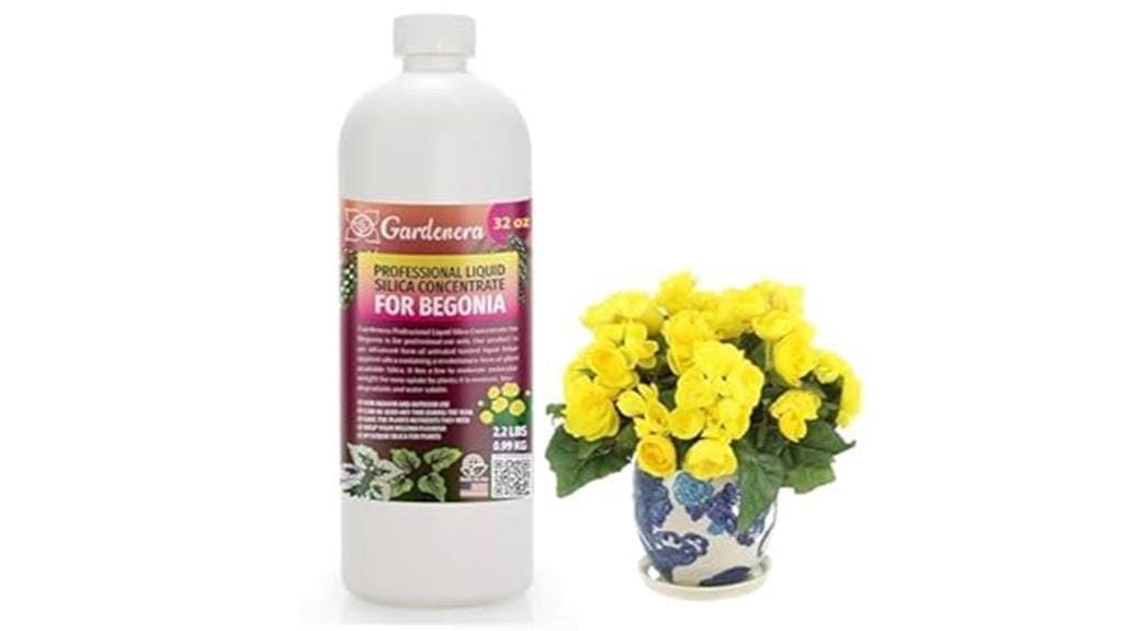 liquid silica plant supplement
