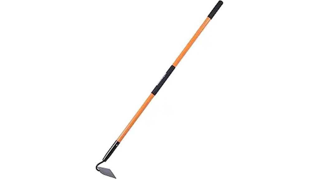 long handled garden hoe