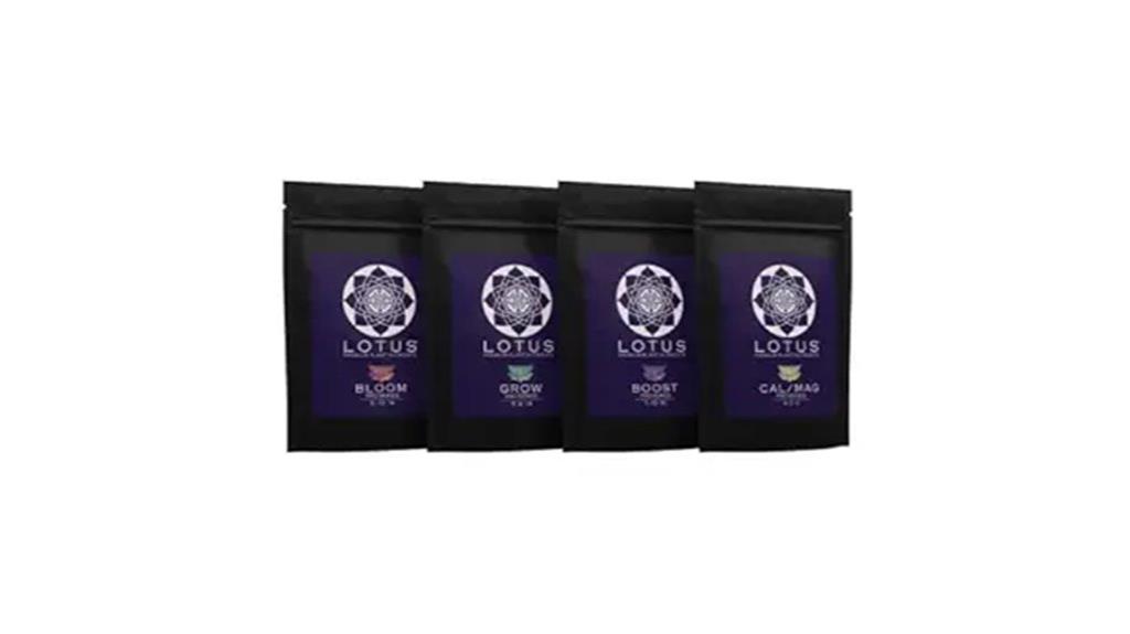 lotus nutrients plant introductory pack