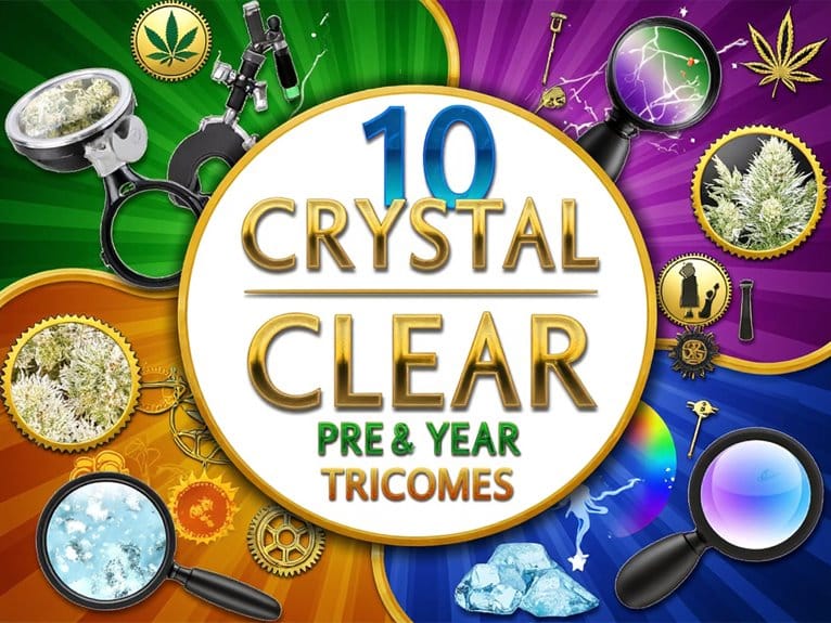 magnifiers for trichome inspection