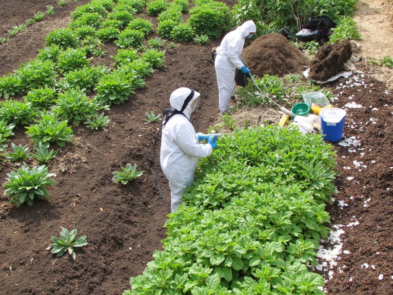 maintain garden cleanliness practices
