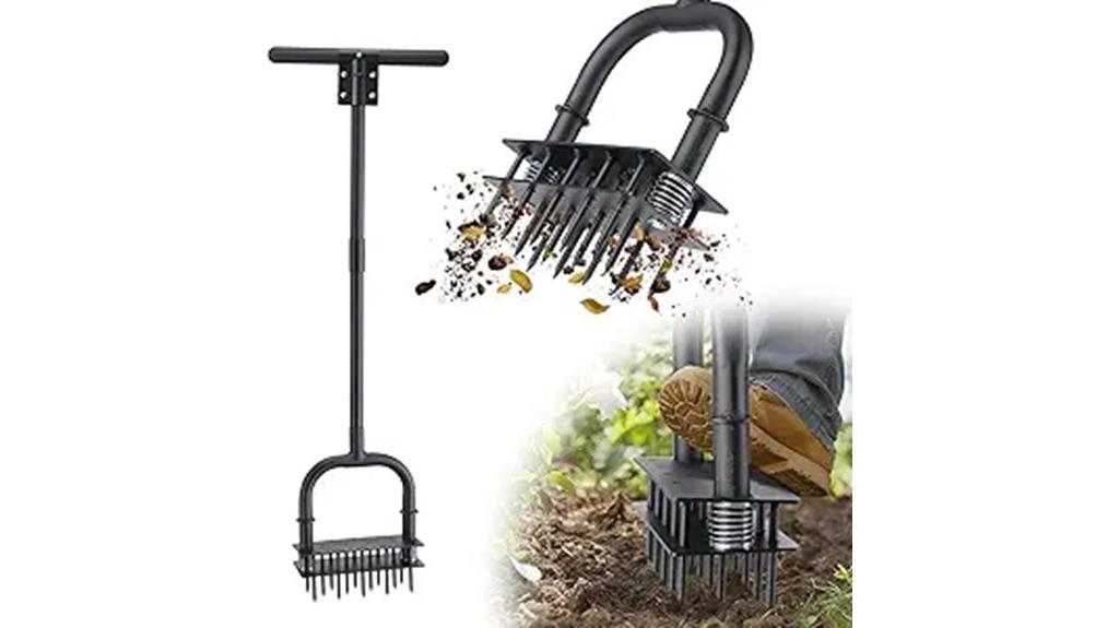 manual 39 inch core aerator