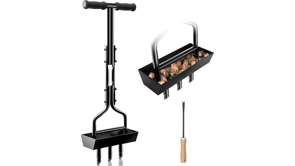 manual grass plug aerator
