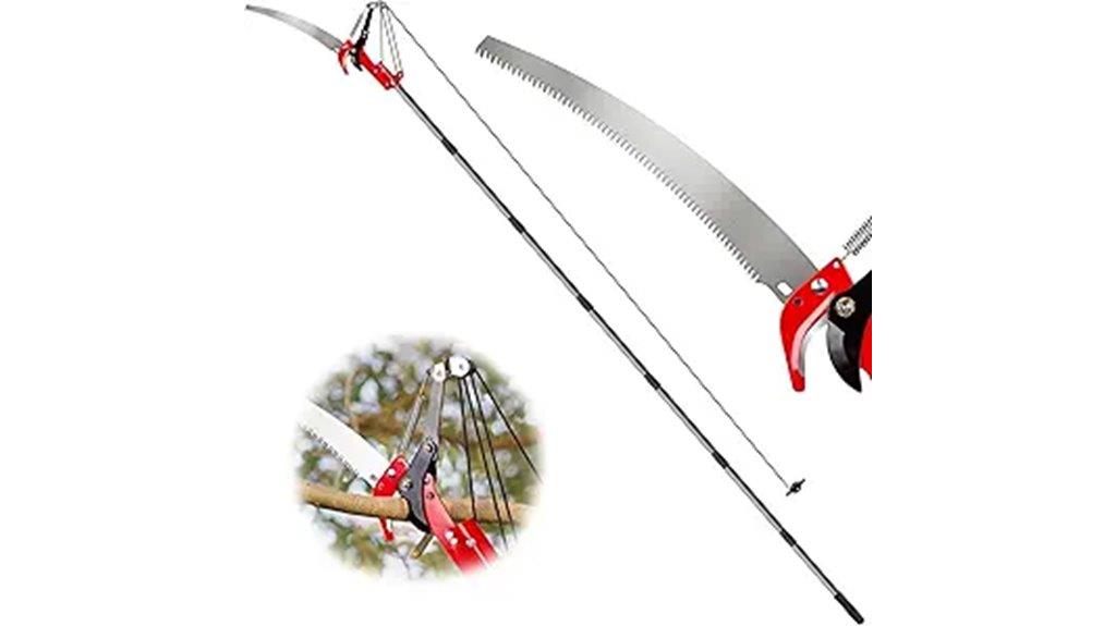manual pole saw pruner