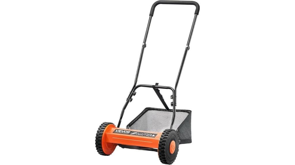 manual push lawn mower